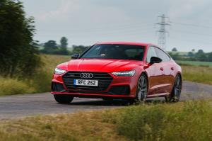 Audi A7 Sportback 55 TFSI e Quattro S-Line 2020 года  (UK)
